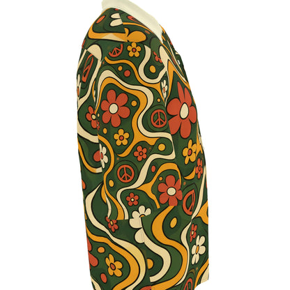 Righteous Revere Button-Up | Premium | Meticulous Craftsmanship | Eco-Friendly | Hippie Golf Co