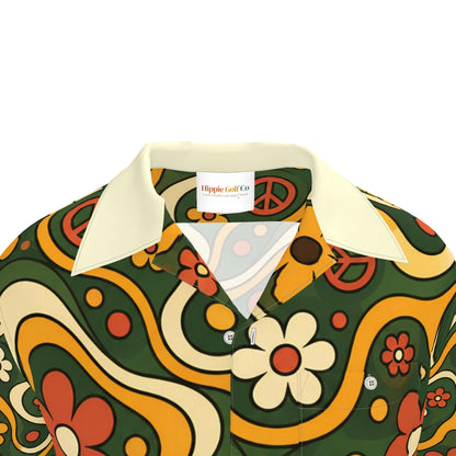 Righteous Revere Button-Up | Premium | Meticulous Craftsmanship | Eco-Friendly | Hippie Golf Co