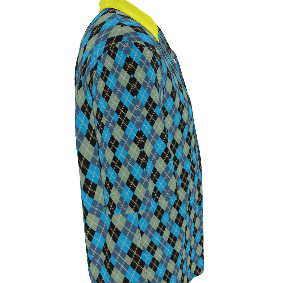 Mens Argyle Revere Shirt | Premiun Natural Fabrics