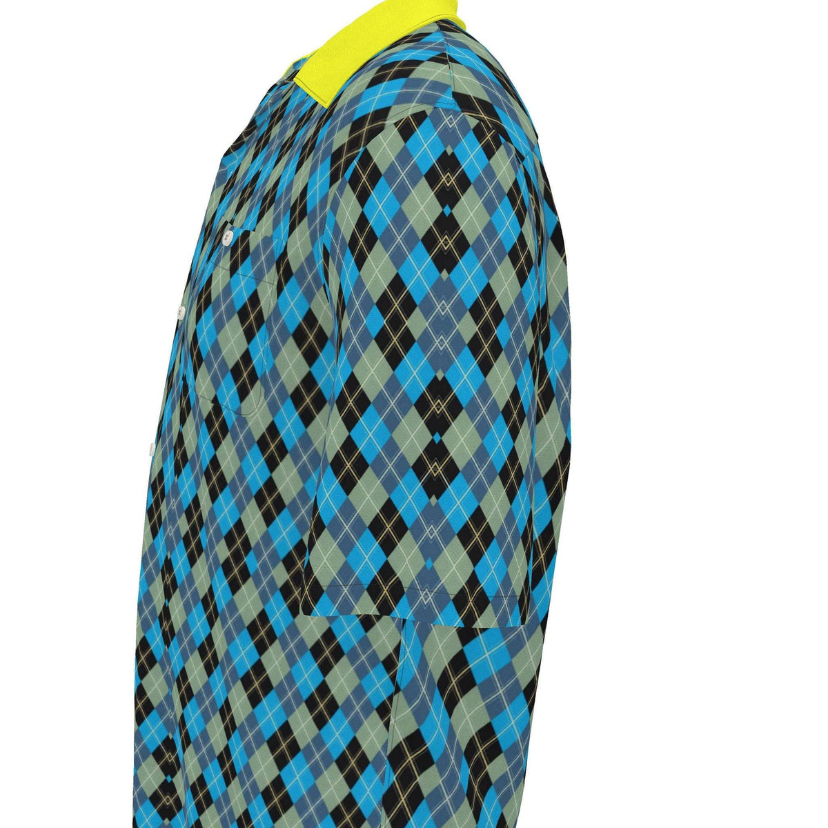 Mens Argyle Revere Shirt | Premiun Natural Fabrics