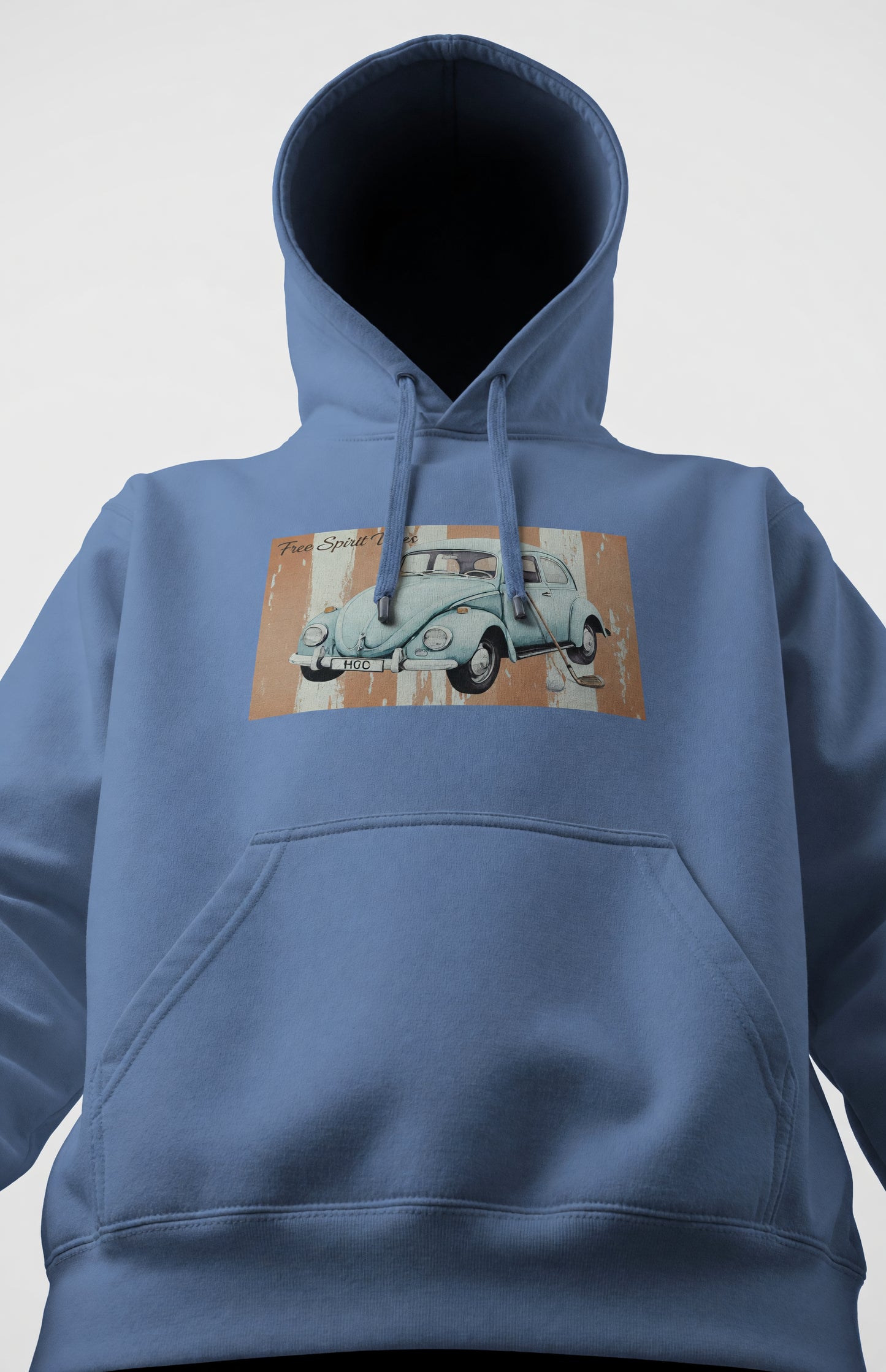 Free Spirit Vintage Style Hoodie