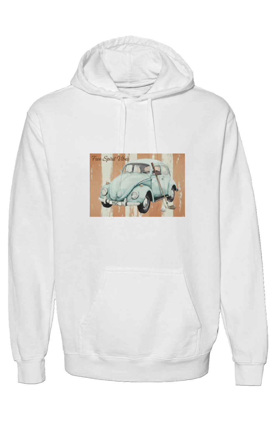 Free Spirit Vintage Style Hoodie