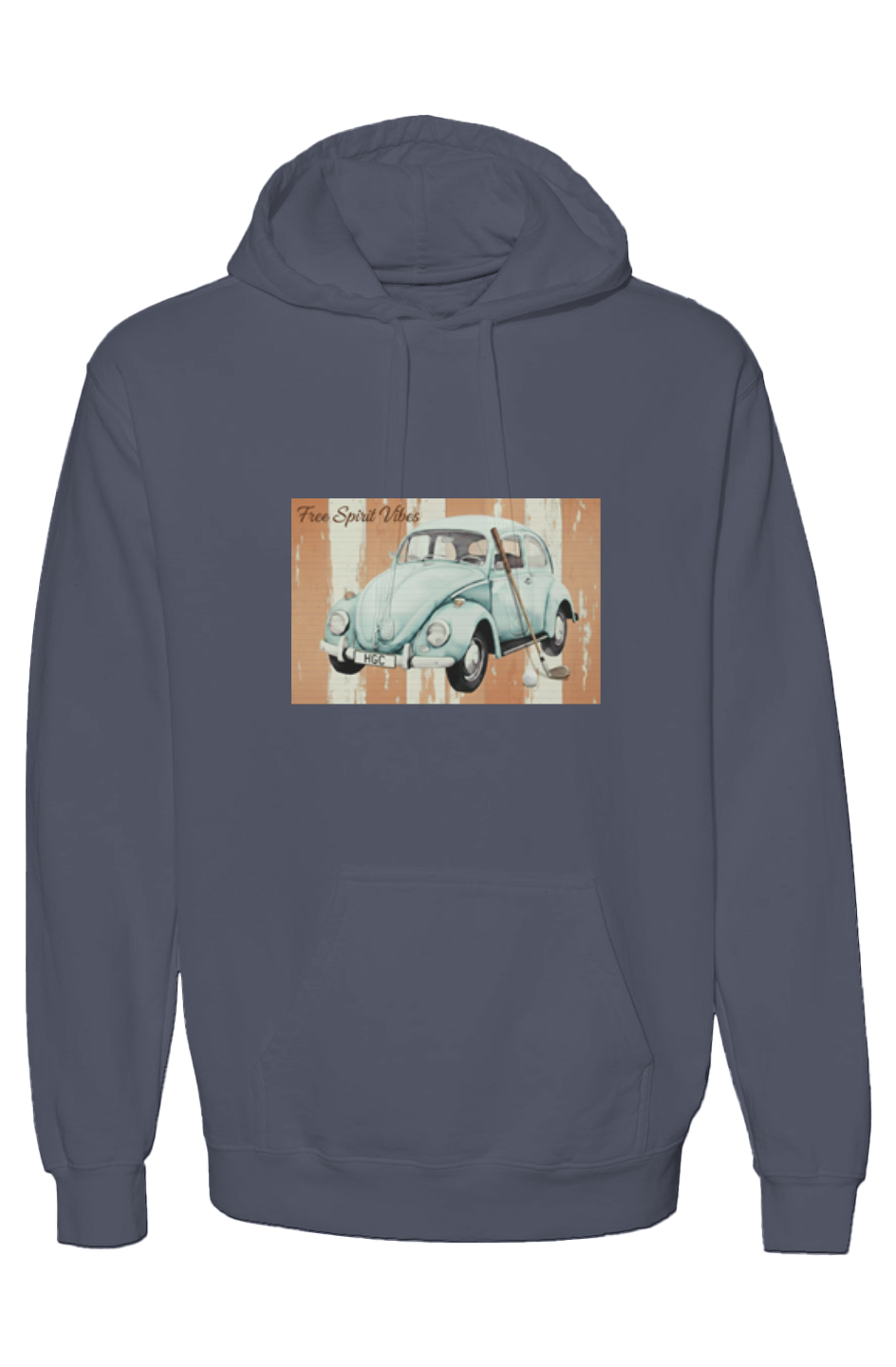 Free Spirit Vintage Style Hoodie