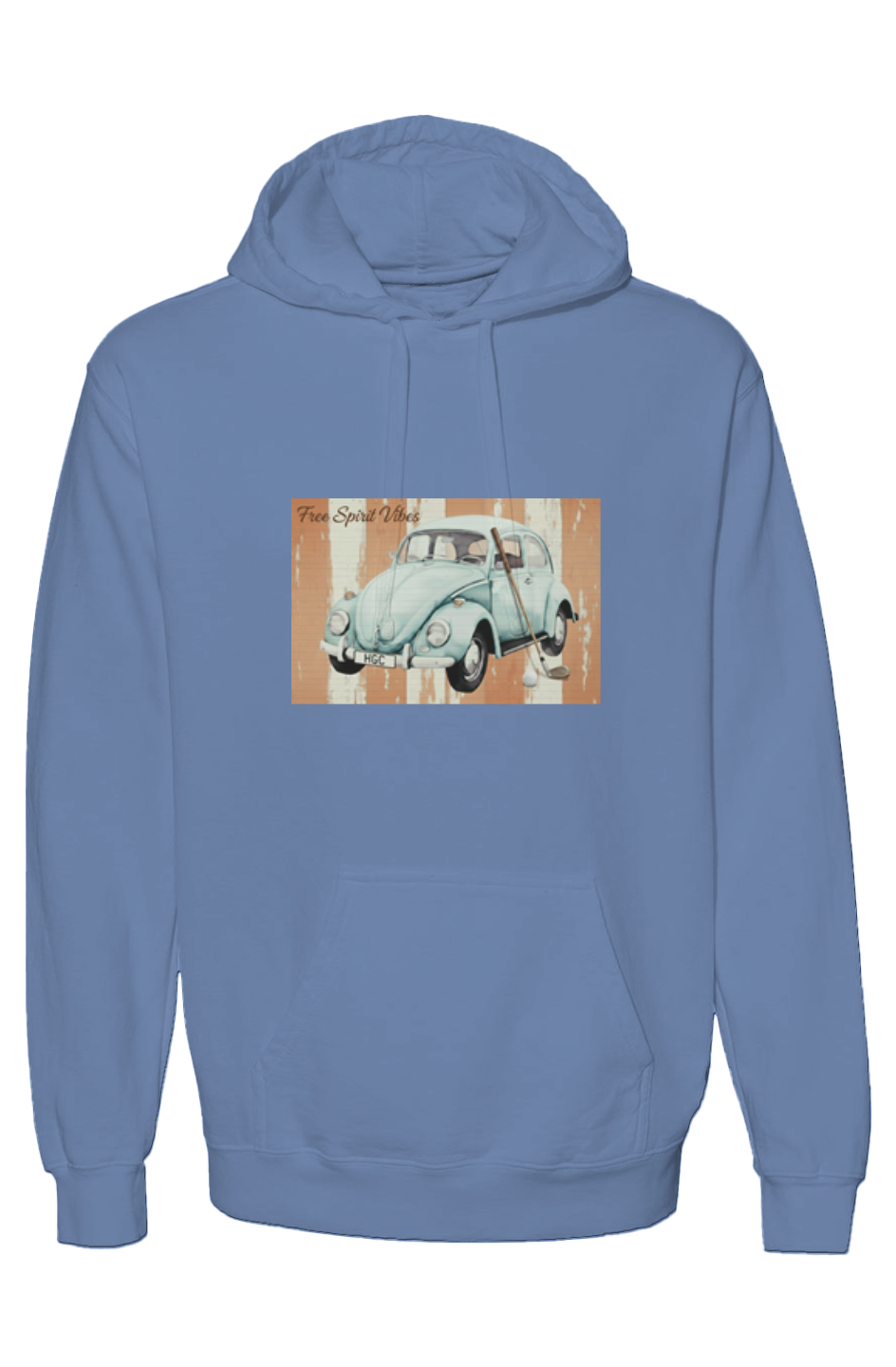 Free Spirit Vintage Style Hoodie