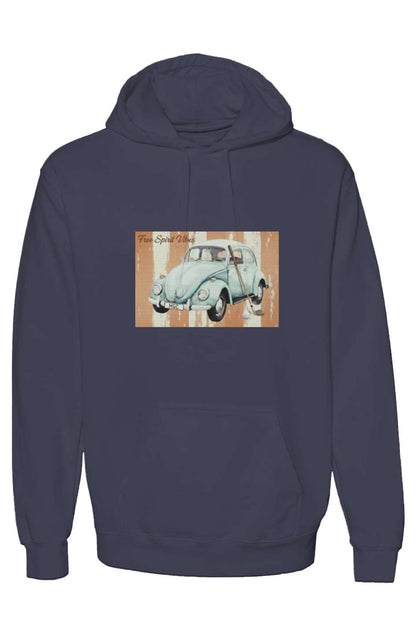 Free Spirit Vintage Style Hoodie