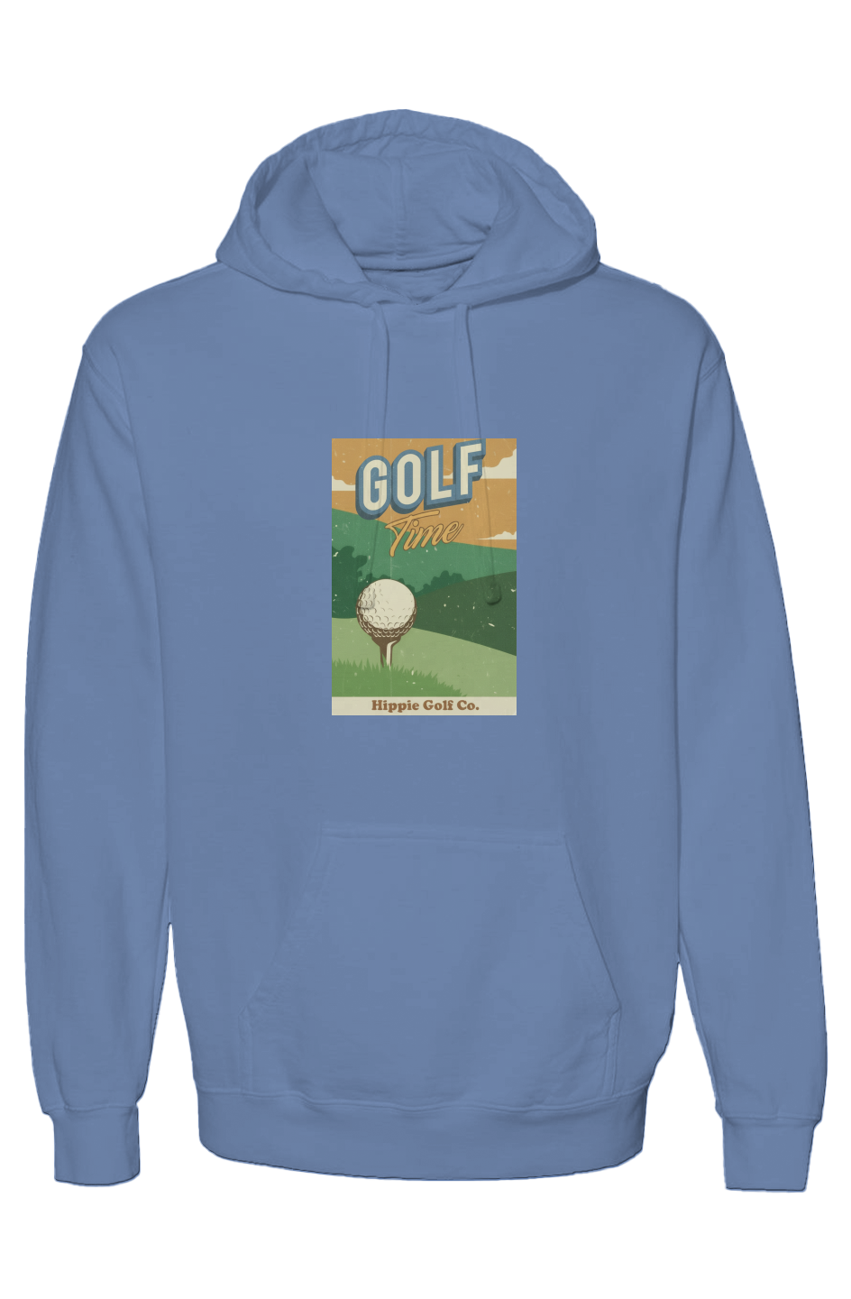 Golf Time Vintage Style Hoodie