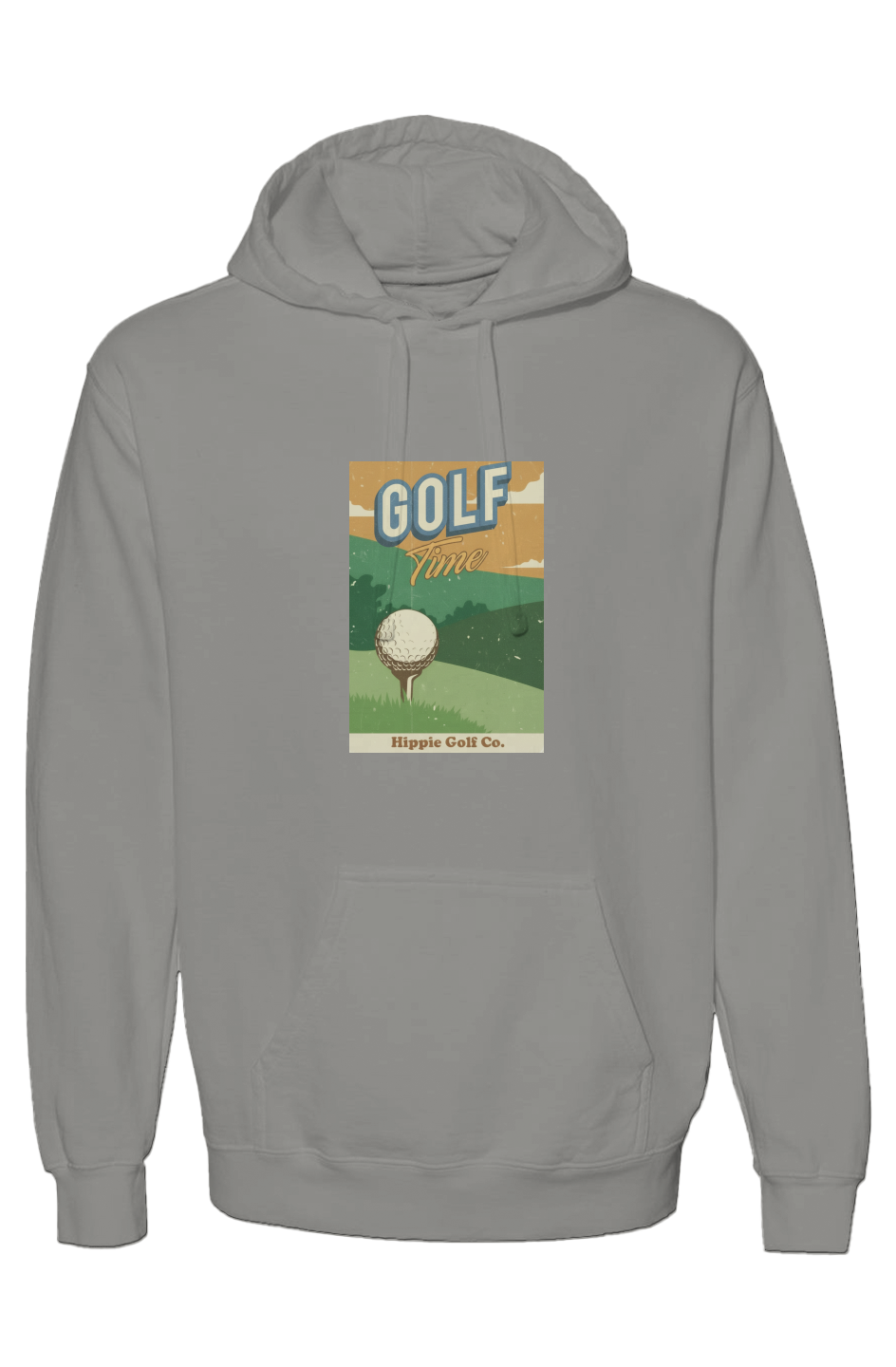 Golf Time Vintage Style Hoodie