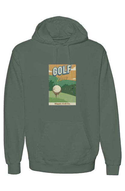 Golf Time Vintage Style Hoodie