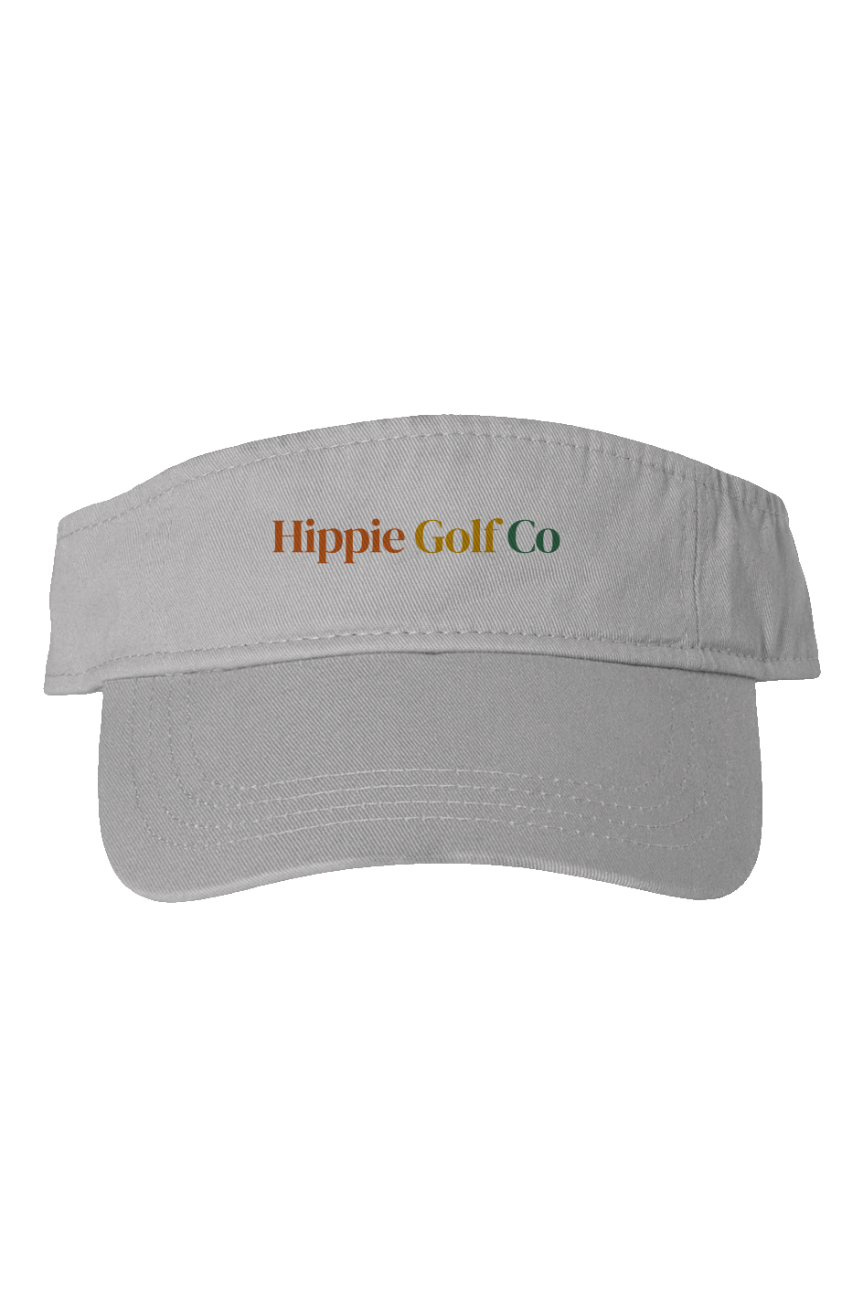 Classic Victory Lap Visor | Bio-Washed | 100% Coton Chino Twill | Hippie Golf Co
