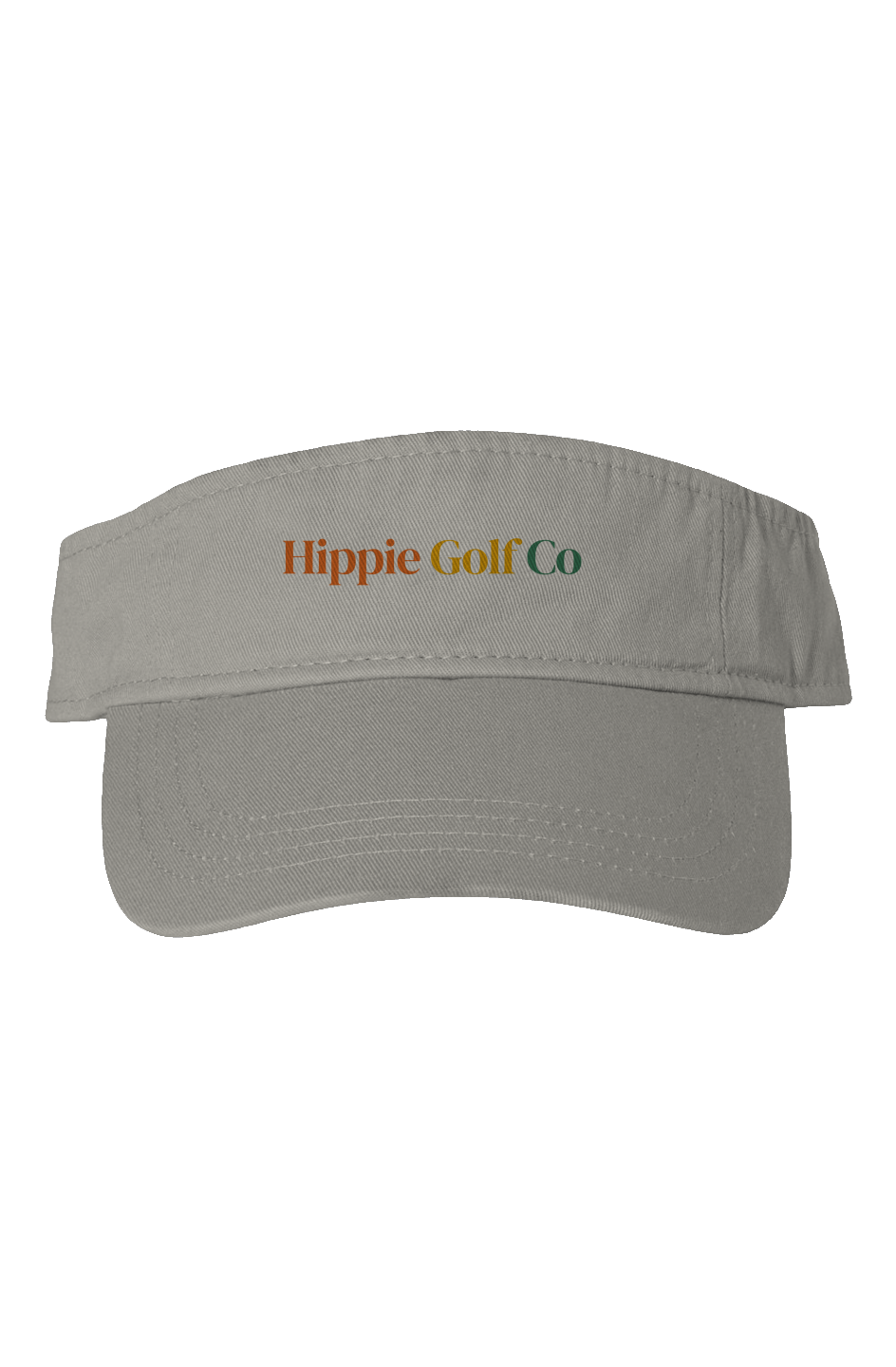 Classic Victory Lap Visor | Bio-Washed | 100% Coton Chino Twill | Hippie Golf Co