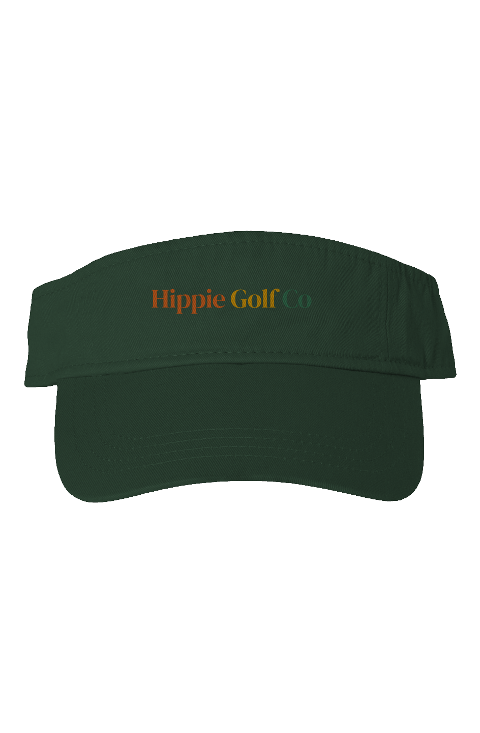 Classic Victory Lap Visor | Bio-Washed | 100% Coton Chino Twill | Hippie Golf Co