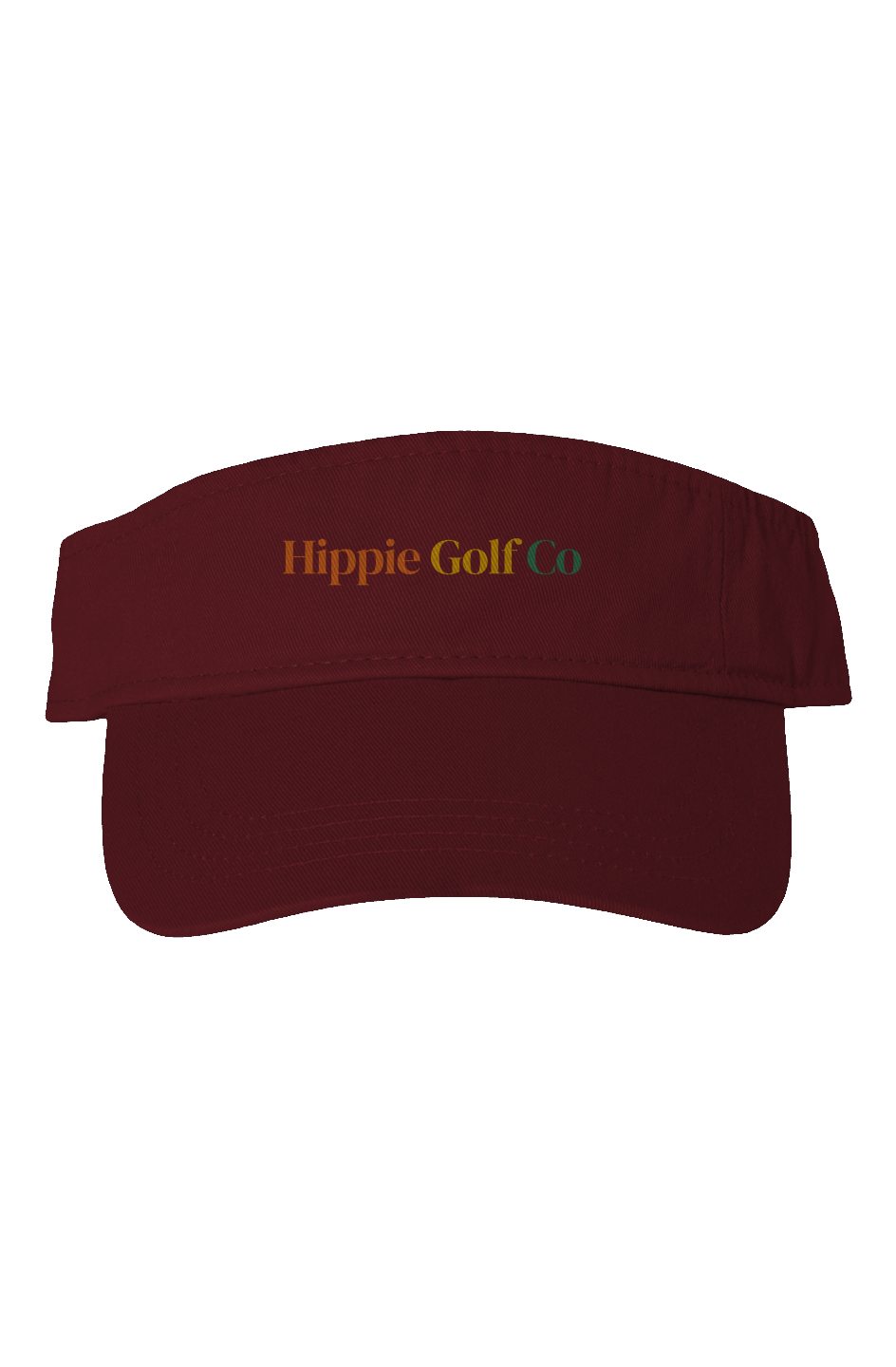 Classic Victory Lap Visor | Bio-Washed | 100% Coton Chino Twill | Hippie Golf Co