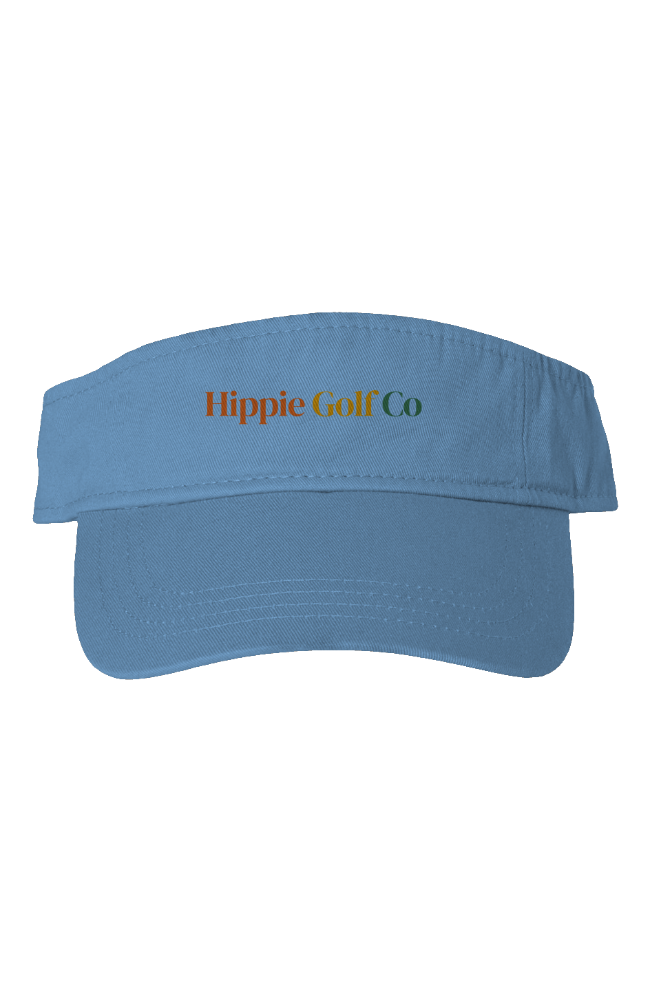 Classic Victory Lap Visor | Bio-Washed | 100% Coton Chino Twill | Hippie Golf Co