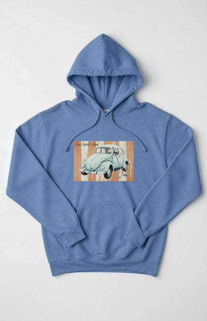 Free Spirit Vintage Style Hoodie