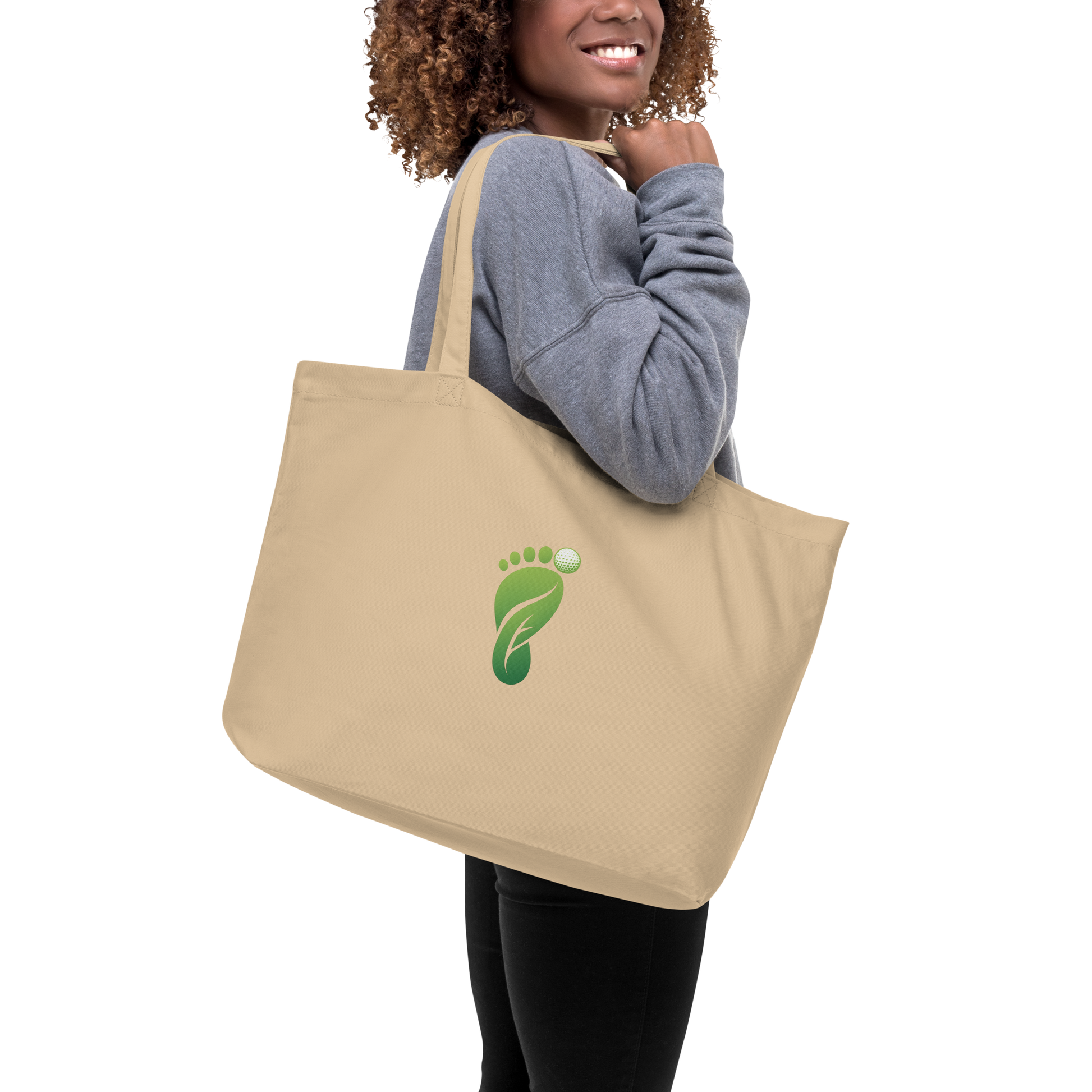 Large Eco Peace Tote by Hippie Golf Co tote's