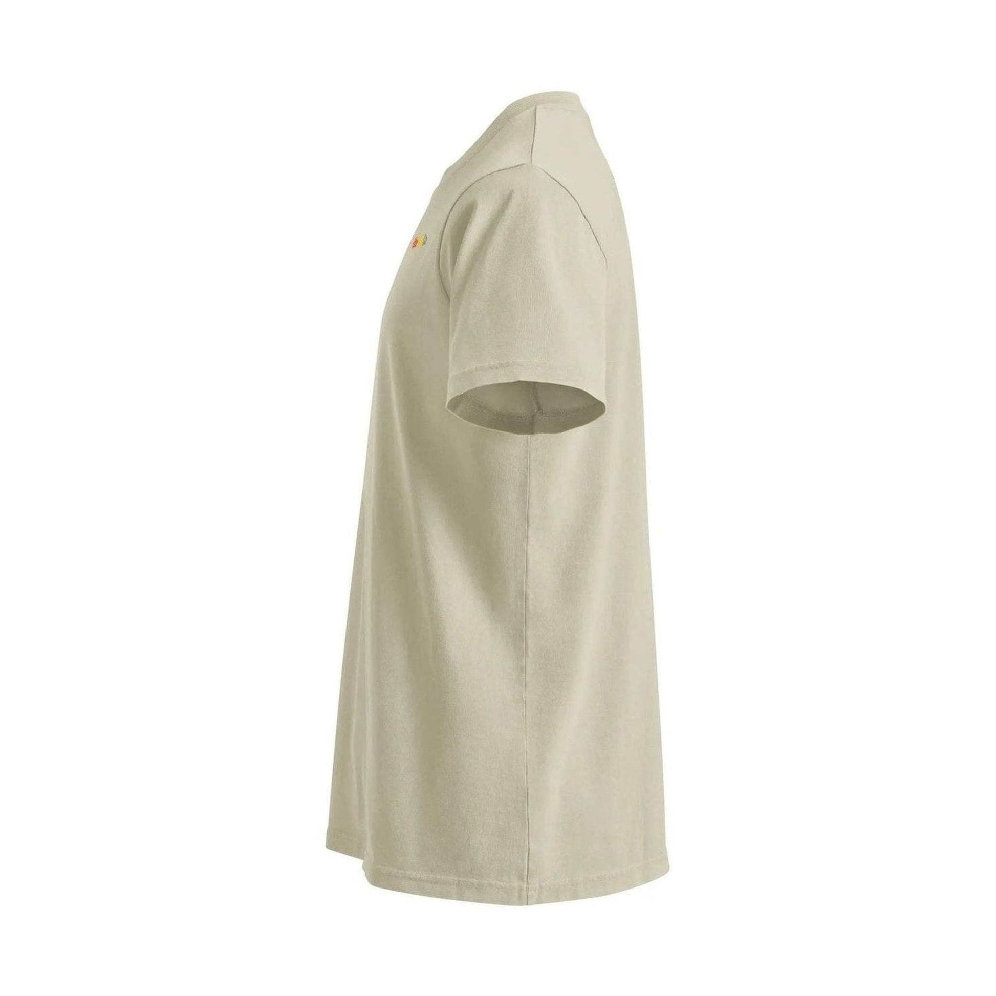 Off-white relaxed drape t-shirt with small chest branding